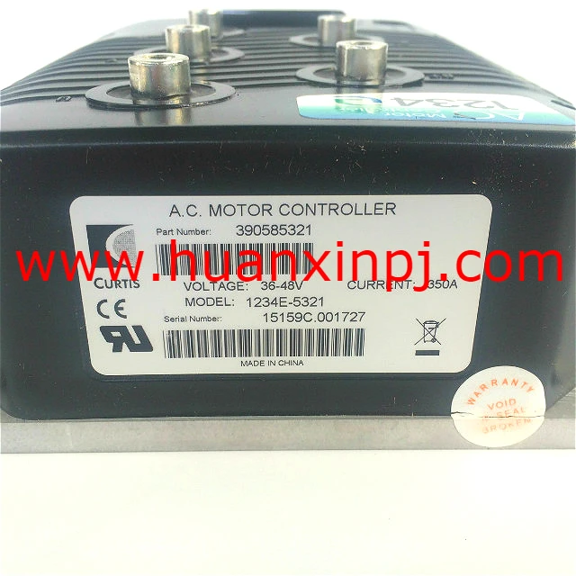 ev ac motor controller 350v 36V 48V Curtis Model 1234E-5321
