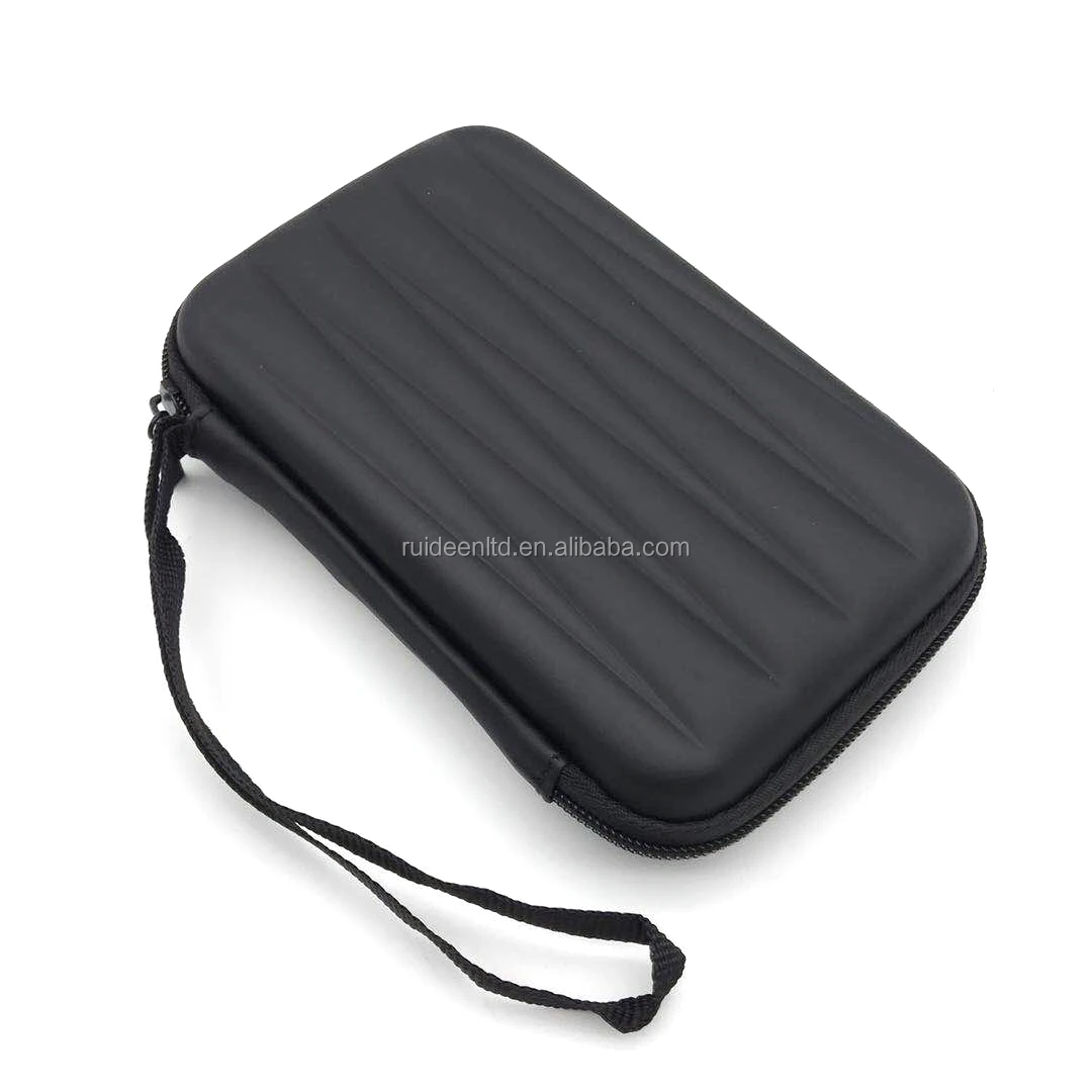 Customize Pattern PU EVA Case (15.7*10.1*3.8cm) Carring Case with Net Pocket Hard Case for Electronics (LY-18)