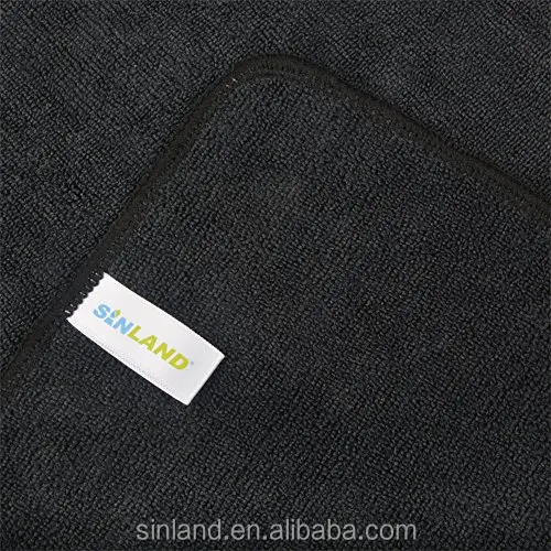 
Sunland Black Soft Hair Drying Wrap turban head Hat Bun Cap towel 