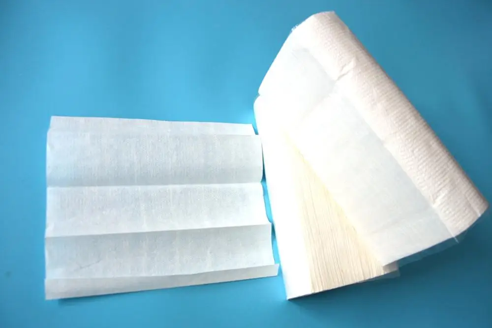 150 sheets 45 gsm ultra slim paper towel / hand towel paper