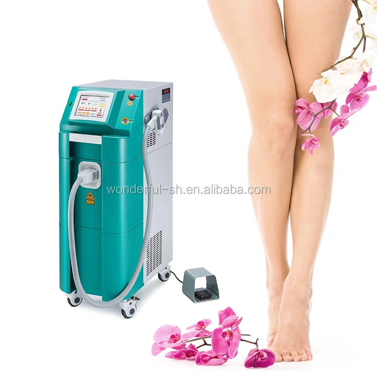
Stationary style 808nm diode laser for body hair removal with all skin color/micro-channel technology laser device with TUV CE 