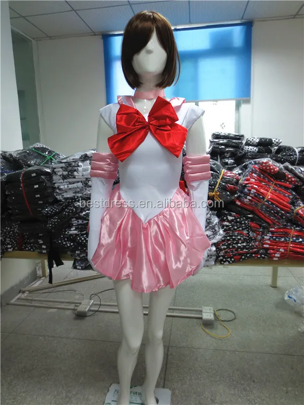 Женские Усаги взрослых Сейлор Мун для Косплей Костюм с перчатками клоун