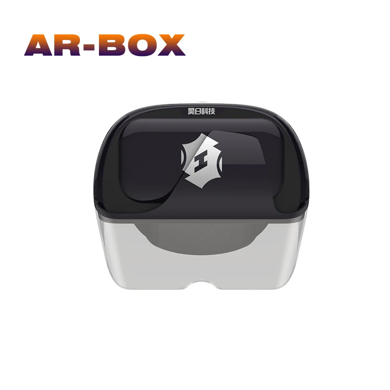 Haori patent design ar glasses 3d hologramphic projector for smartphone