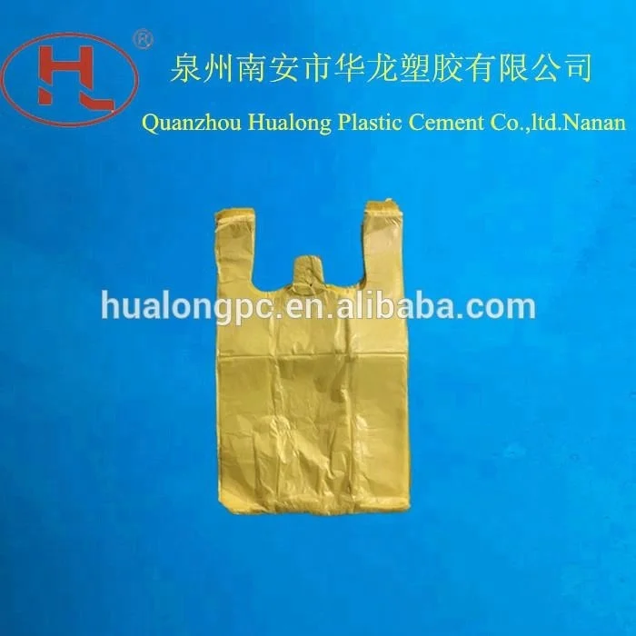 Vest handles for snack food packing Plastic  t-shirt bag making machine