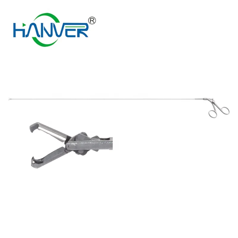 Urological Instruments 5Fr 4Fr Ureter Forceps Rigid Grasping Forceps