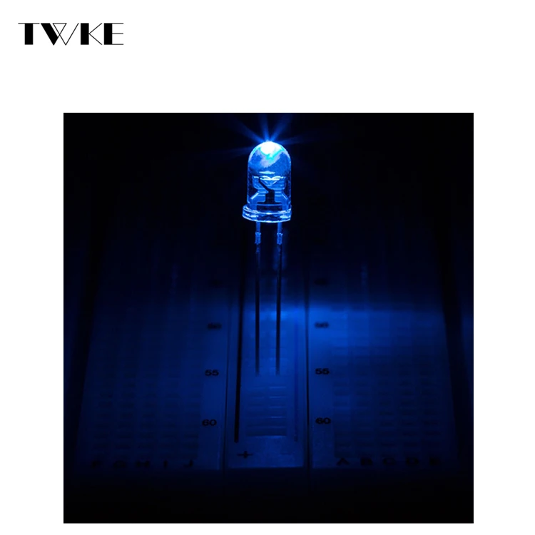 
Super Bright Led Diode 5mm Through Hole Blue 