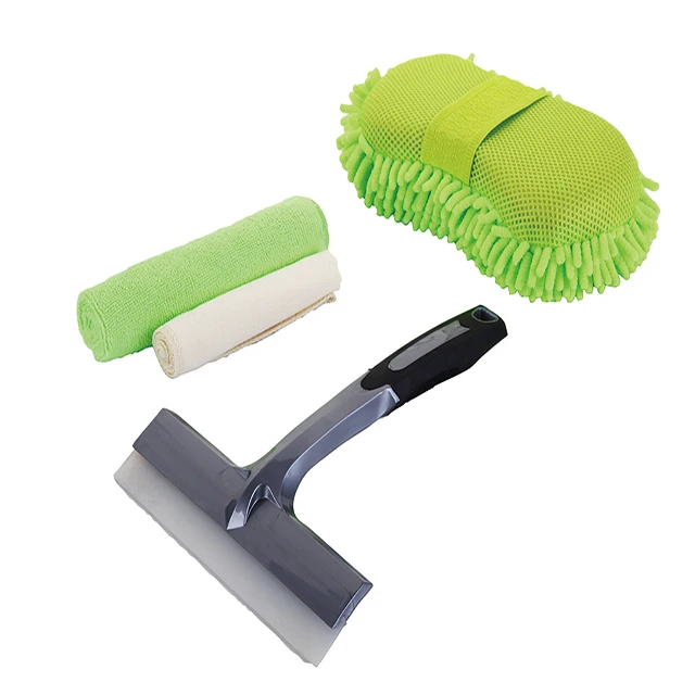 Hot sale portable wash kit window squeegee for car cleaning tool