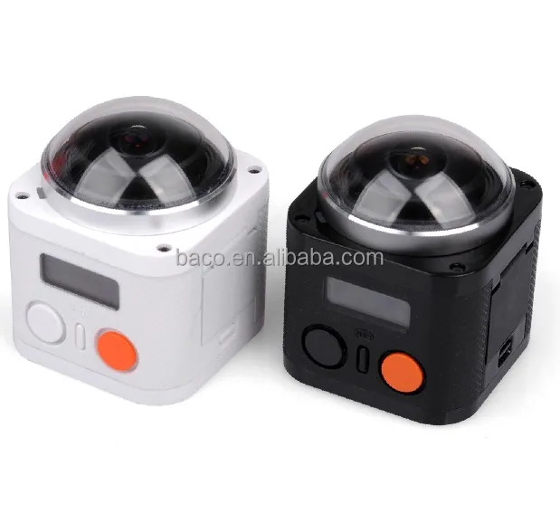 360 degree camera 4k action camera wifi with 2.4G RF Remote Control action camera 1080p wifi