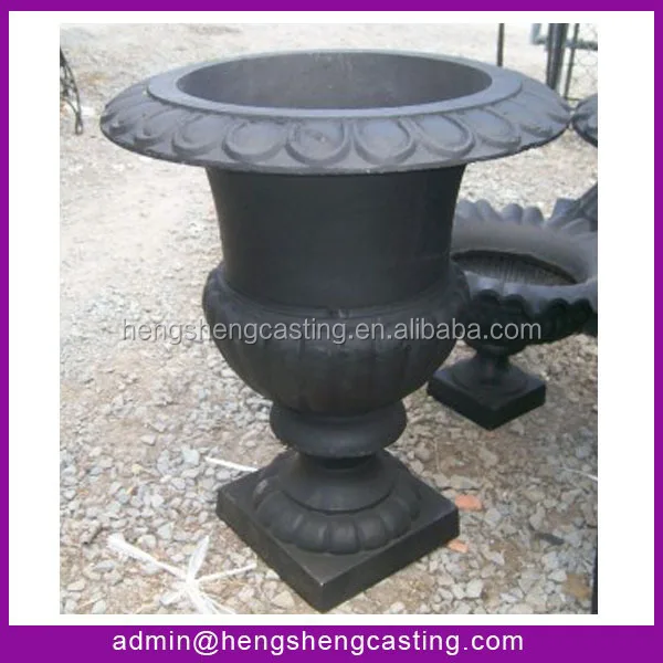 Botou hengsheng cast iron decorative flower planters and urns
