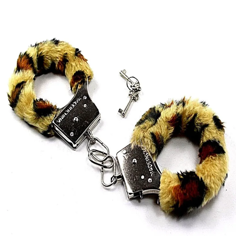 Пушистый Красный Черный розовый наручники Необычные платье сексуальные ролевые игры игрушка с меха BP3713