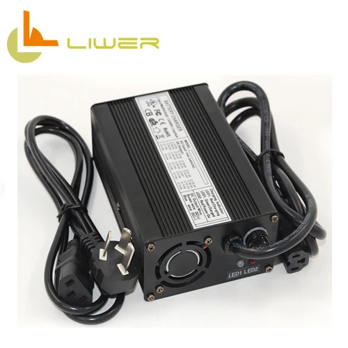 24V 36V 48V 60V 72V 1.5a 2a 2.5a 3a 4a 5a li-ion lifepo4 lead acid battery charger for e-bike scooter wheelchair