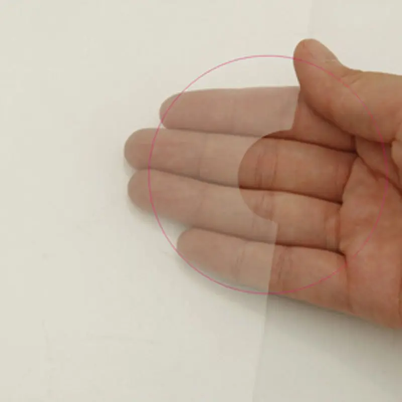 Cheap top quality custom simple clear PP report cover file pumping rod file plastic business folders