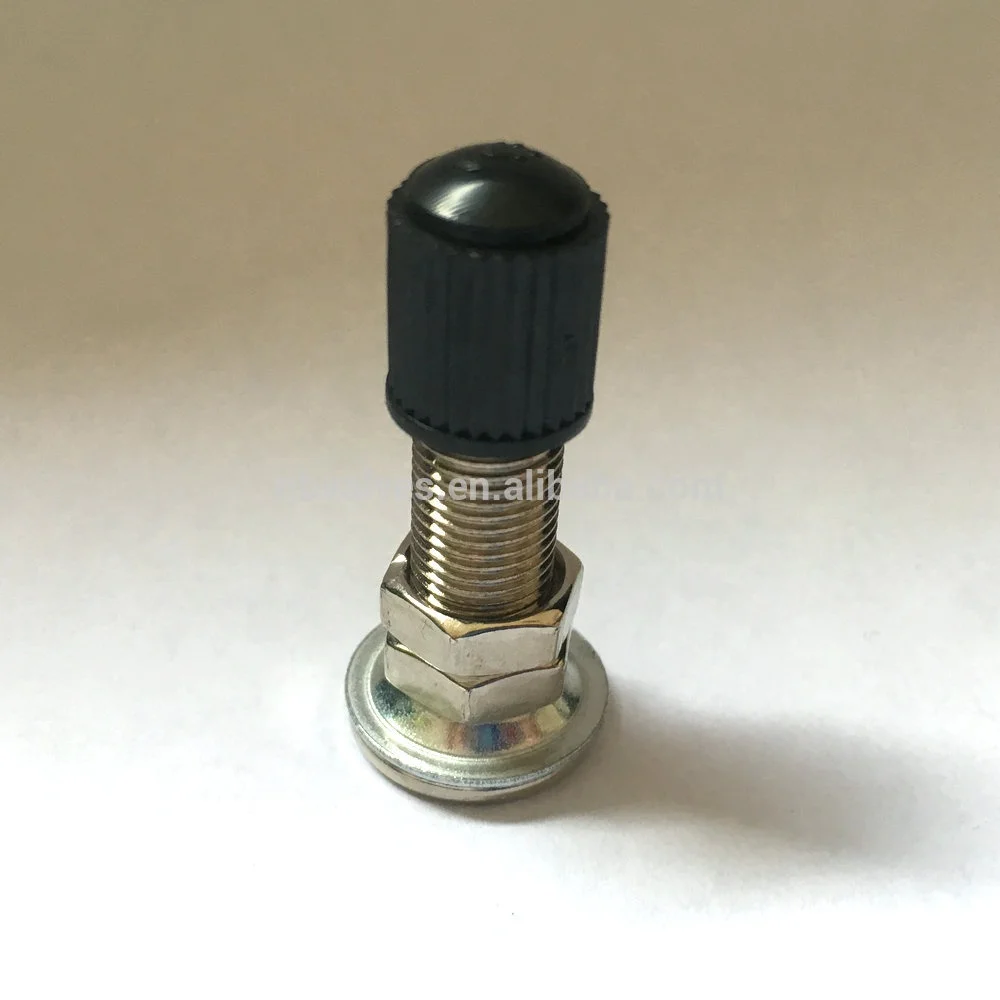 
Brass stem for bicycle tube valve 