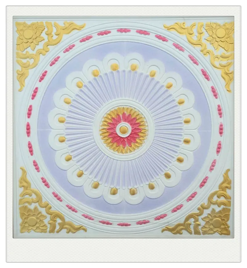 GRG Colorful gypsum ceiling board