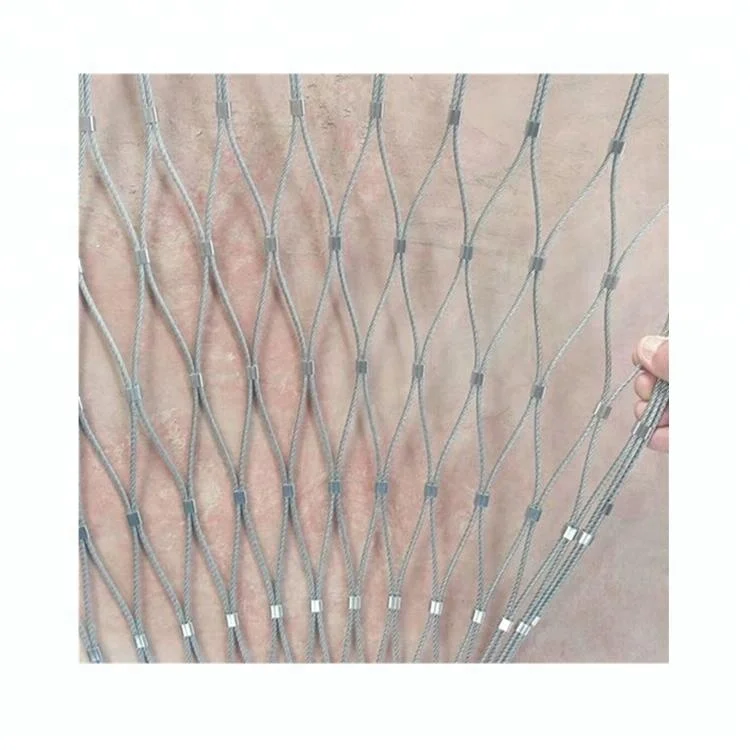 Животное корпус из нержавеющей стали 304 316 Зоопарк Веревки Сетки Рабицы