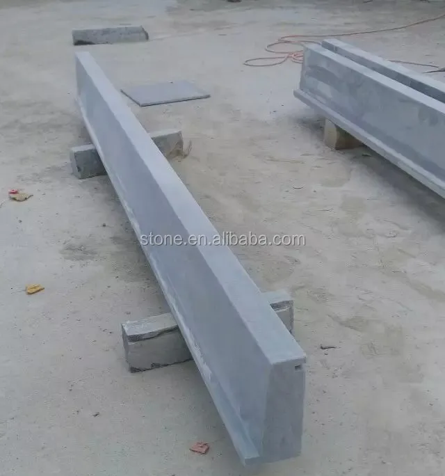 Синий известняковый подоконник из голубого