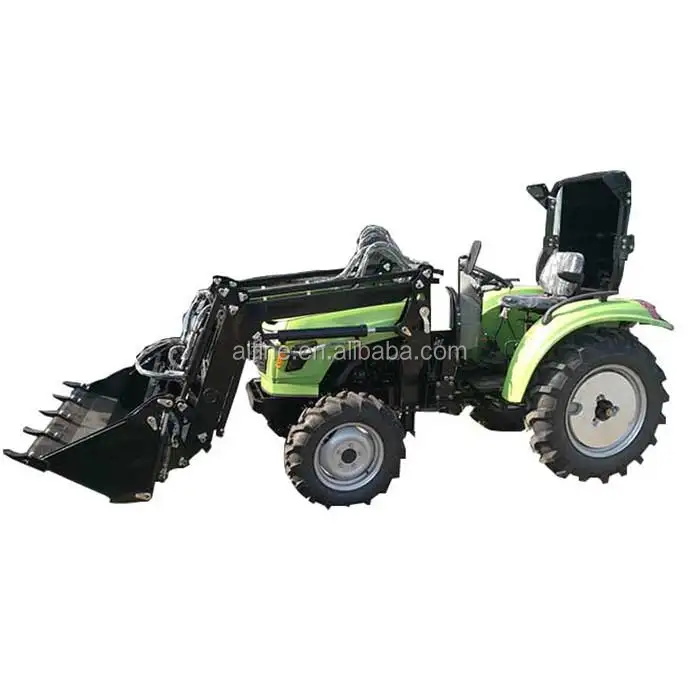 Factory directly sale good quality 25hp 4wd mini tractors with front end loader