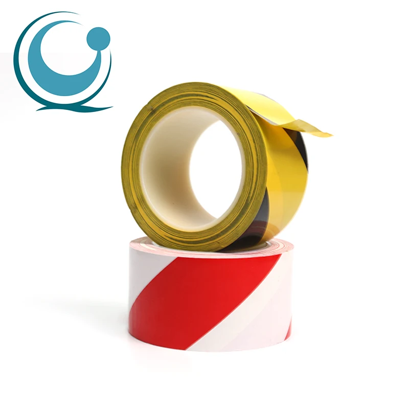 Safety barrier caution pvc warning tape with logo