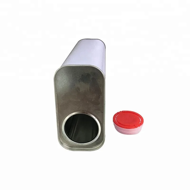 
1L Square Rectangular Metal Tin Container cans for engine oil 