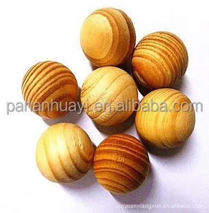 Camphor ball Perfume pine wood ball with sandalwood smell for almirah/wardrobe