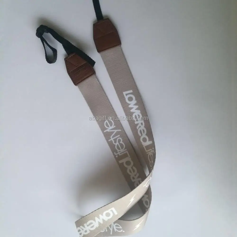 Colorful sublimation printed camera shoulder strap