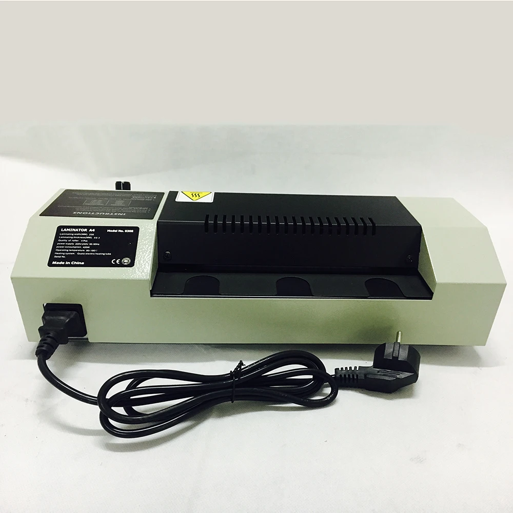 best quality heavy duty heating elements laminator machine a4 bright office 4 rollers
