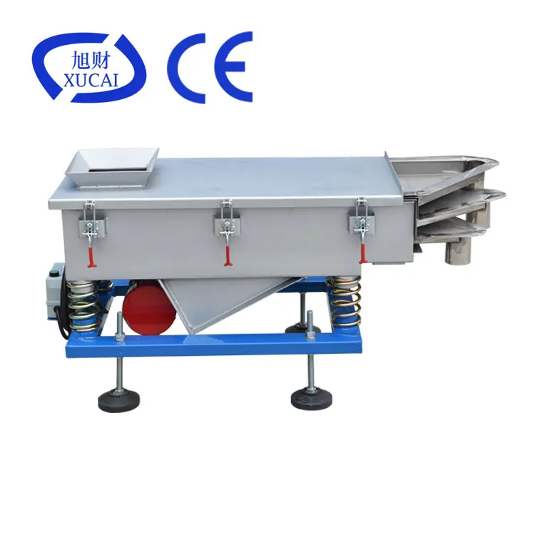 High efficiency wood pellet separator linear sieve coffee bean square vibrating sieve