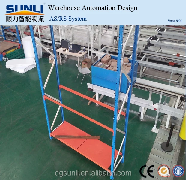400KG Payload 4 Layers Factory Shelf Warehouse Storage Metal Shelving Rack