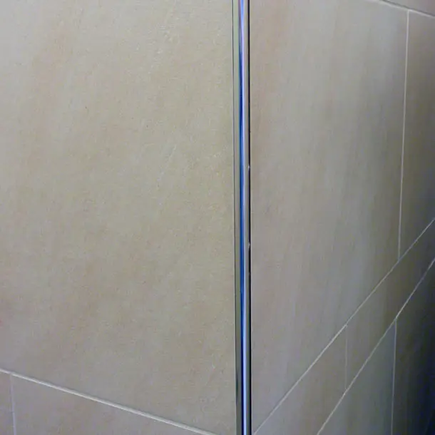 Алюминиевый облицовочный профиль для плитки с закругленными краями 2500 мм x 10 мм производства Нинбо