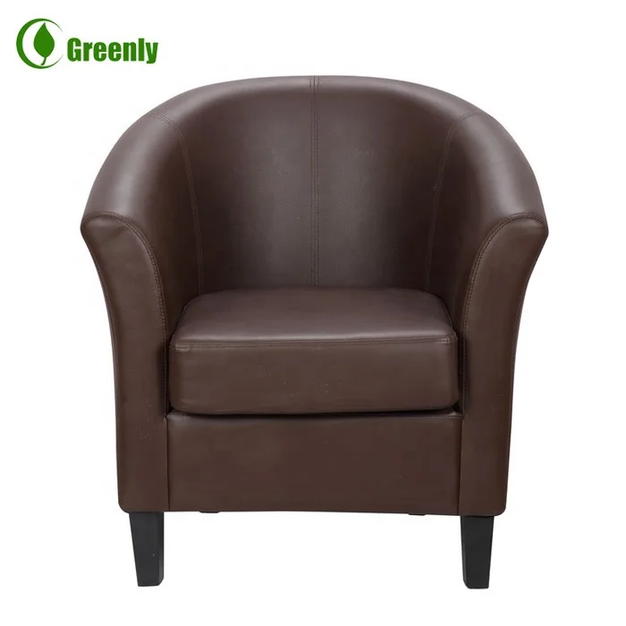 Современный дизайн, деревянная рама, акцент, мягкий стул для клубной ванны для кофейни и отеля