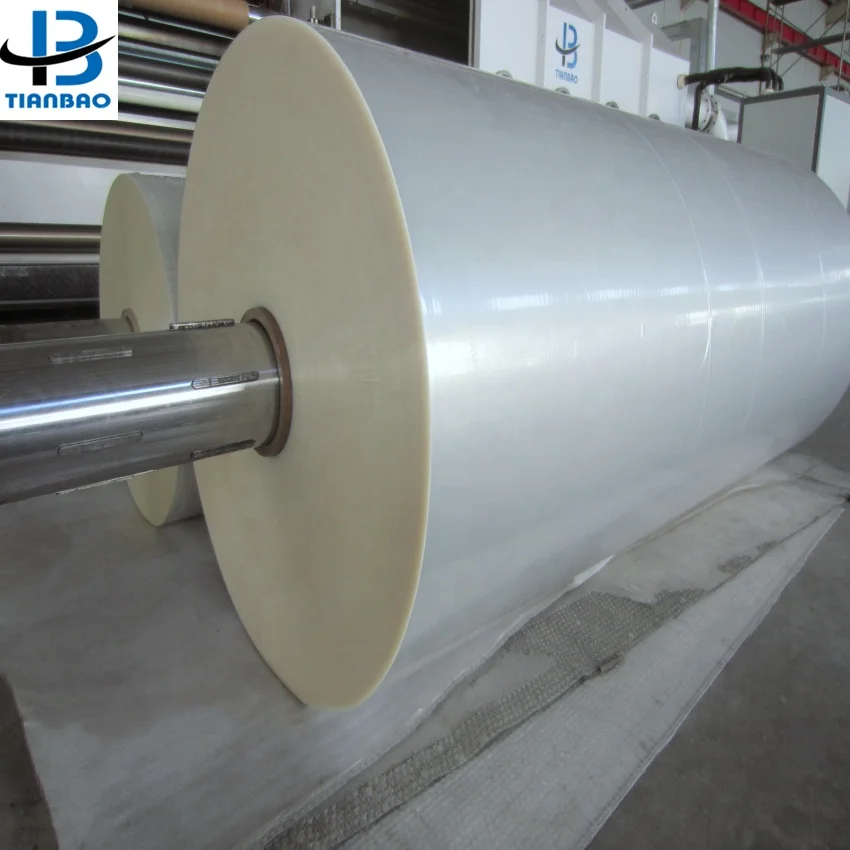 BOPP Film In Transparent Clear Plastic Film Clear Mylar Film Roll