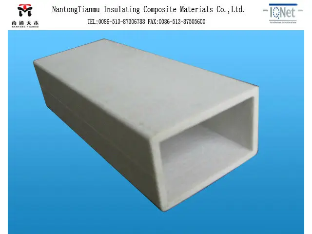 FRP fiberglass rectangular tube plastic pultrusion profiles