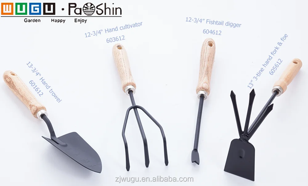 ISO9001 садовый инструмент 12-3/4 дюйма ручной культиватор грабли weeder