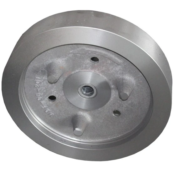
YINGSHUO CHINA OEM professional gray iron casting industrial flywheel ISO 9001:2008 