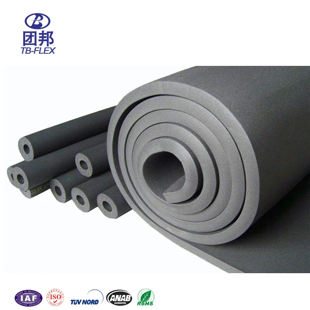 Building Material Rubber Foam Insulation For Sale Fireproof Board