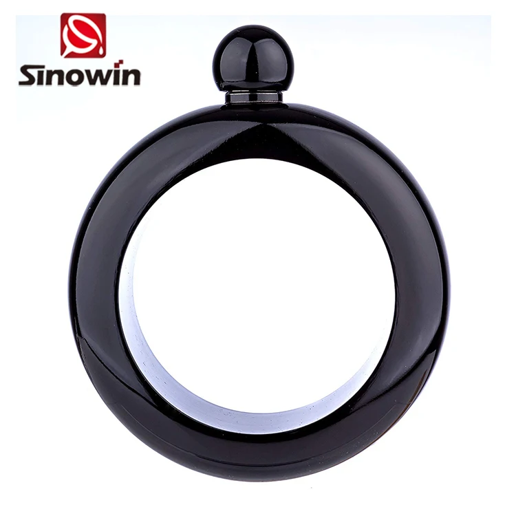 Douxlierre Bracelet Mini Hip Flask Fashion Bangle Flask Creative Stainless Steel