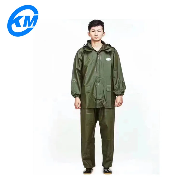 Waterproof Transparent PVC Raincoat