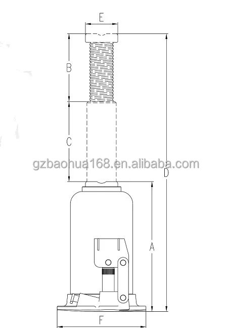2-30Ton bottle car jack/welded jack/repair kit