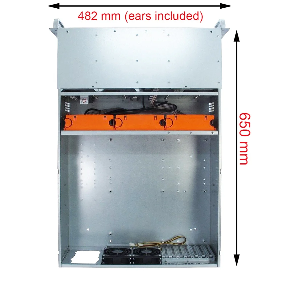 4U стойка для сервера с 20 разъемами SATA/SAS Drive Bay, MiniSAS /SATA