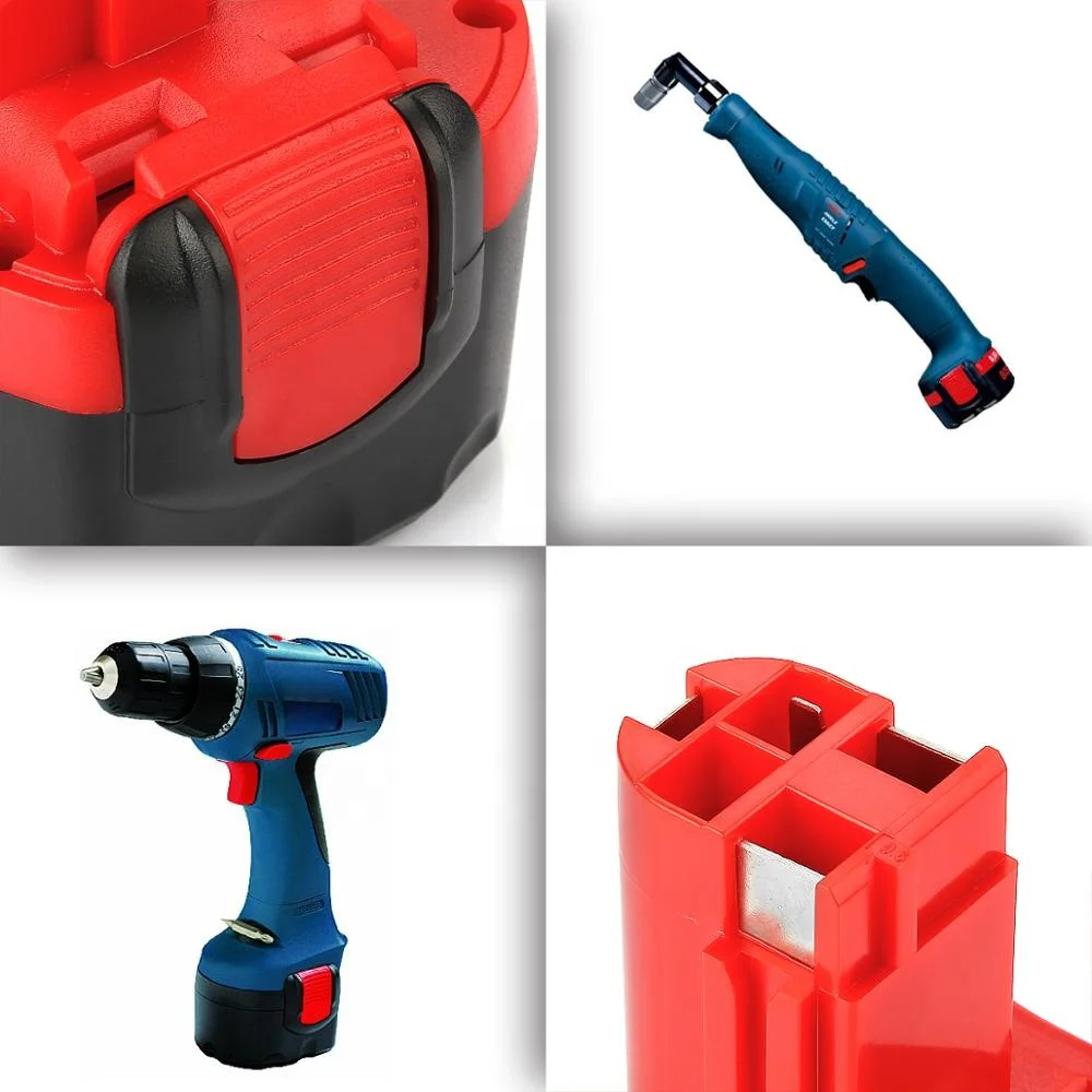 Rechargeable NIMH Battery Pack for bosch Power Tools Replacement BAT048 9.6V 3Ah Battery