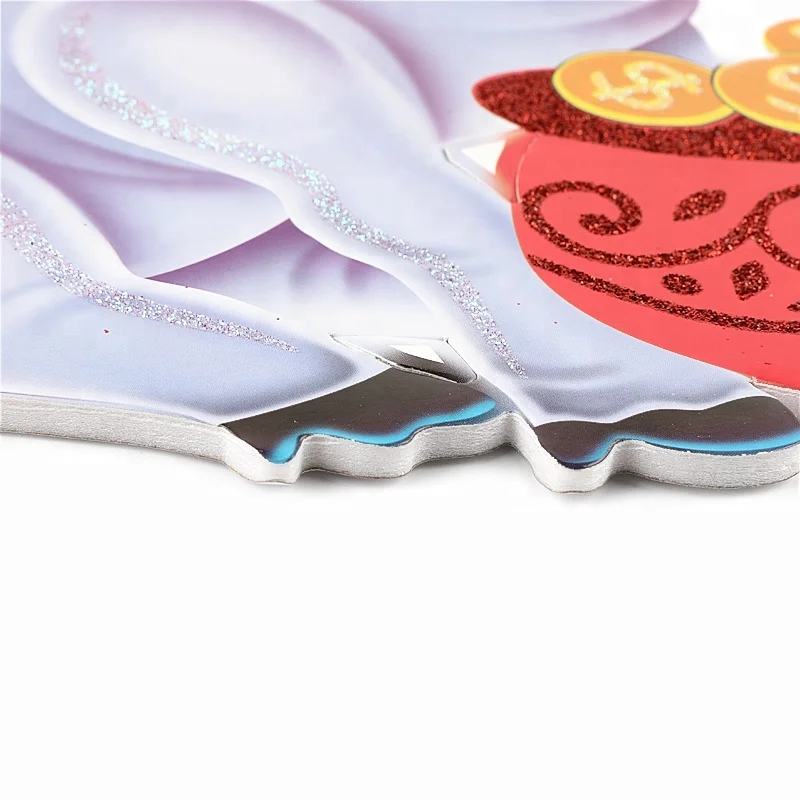 Серый свинья Холдинг красный Сокровище Чаша Яркий порошок с новым годом висячие украшения