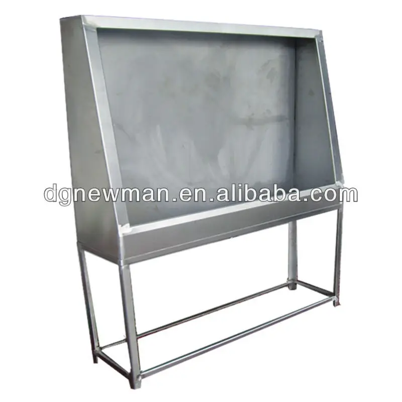 DGRUIDA factory selling screen printing washing tank washout booth without LED