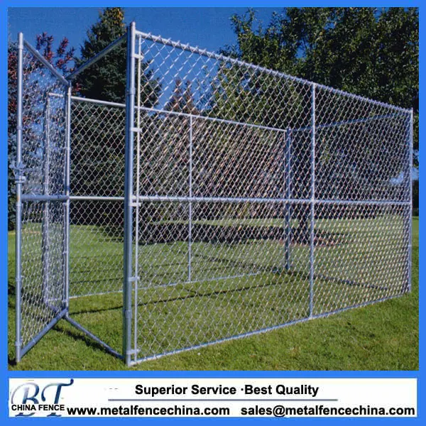 
Large Custom Chain Link Metal Dog Kennel Outdoor Pet House Dog Runs Cage 
