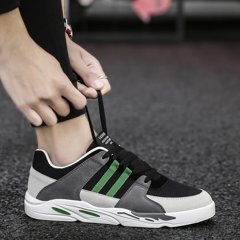 
2018 New style custom fashion skateboard shoes for men casual shoes men 