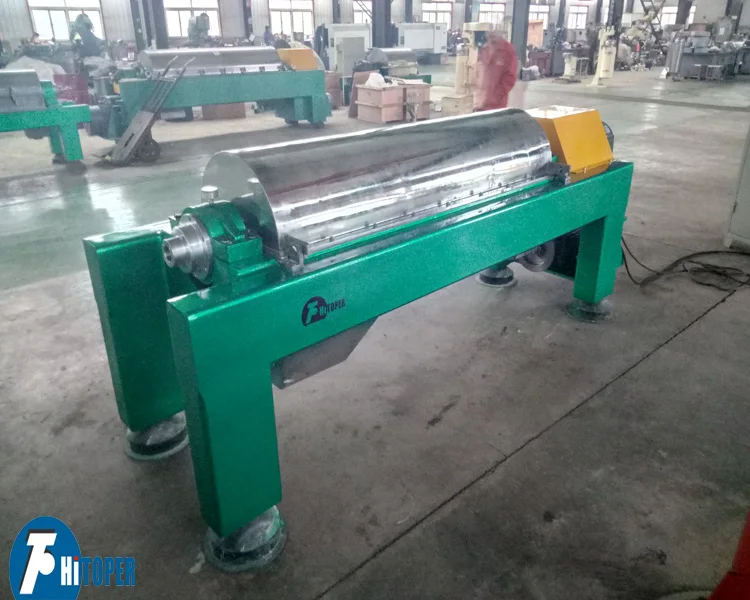 horizontal drilling mud centrifuge used for sludge dewatering in drilling and mineral processing industry