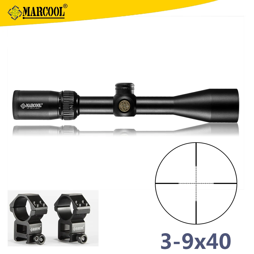 Marcool 3-9x40 Оптовая Airsof Пистолет Охота Прицел
