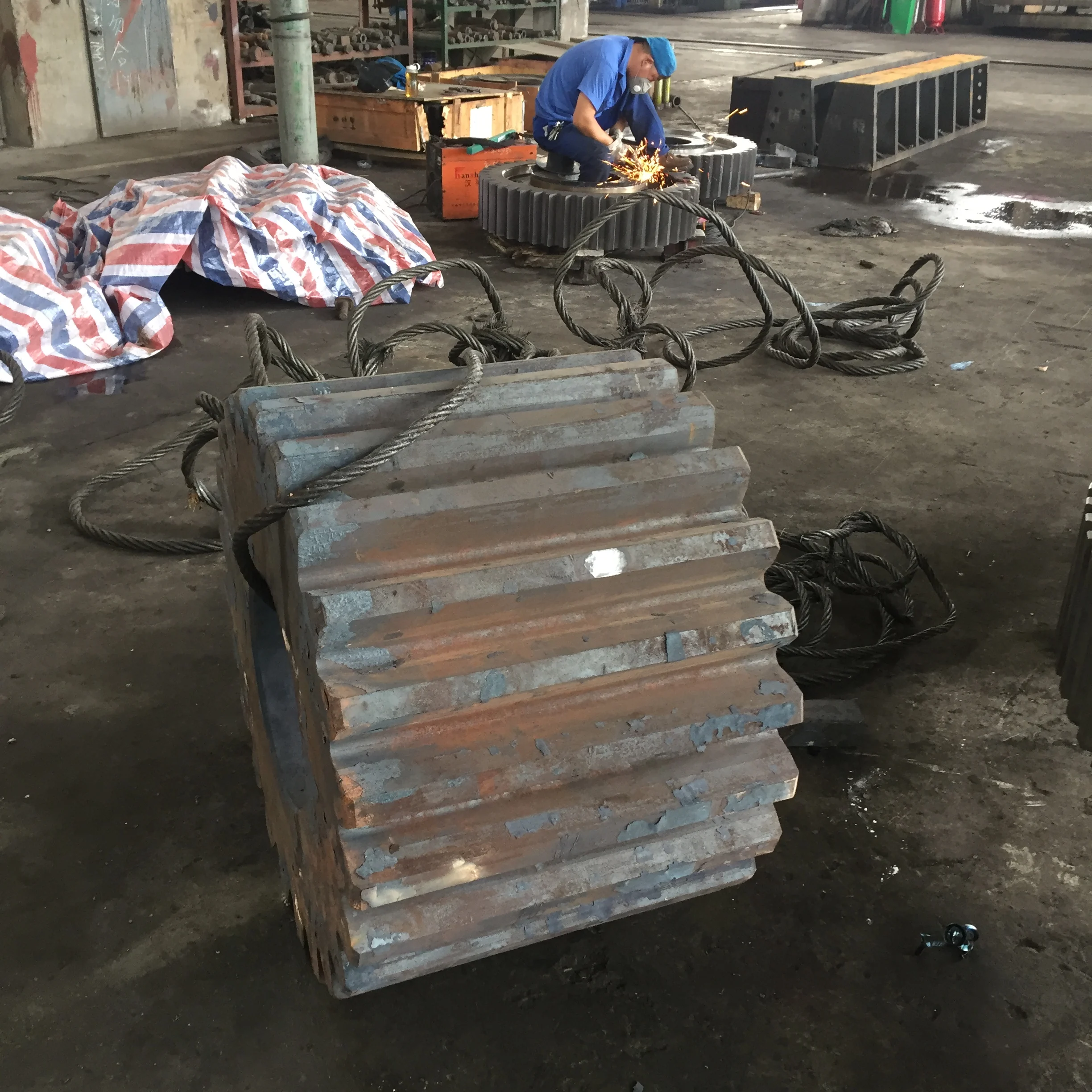 Customized Double Helical Cnc Milling Machining Ball Mill Forging Steel Set Precision Small Rack Pinion Gear