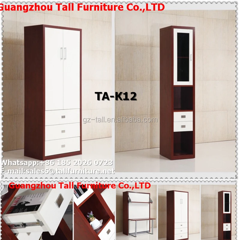 Современный мерфи стены кровать кровать с книжный шкаф