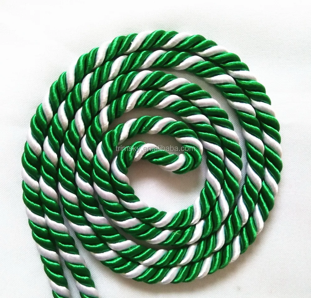 Decorative Cord Cotton Rope / Polyester Rope / Rayon Rope with 2 Color