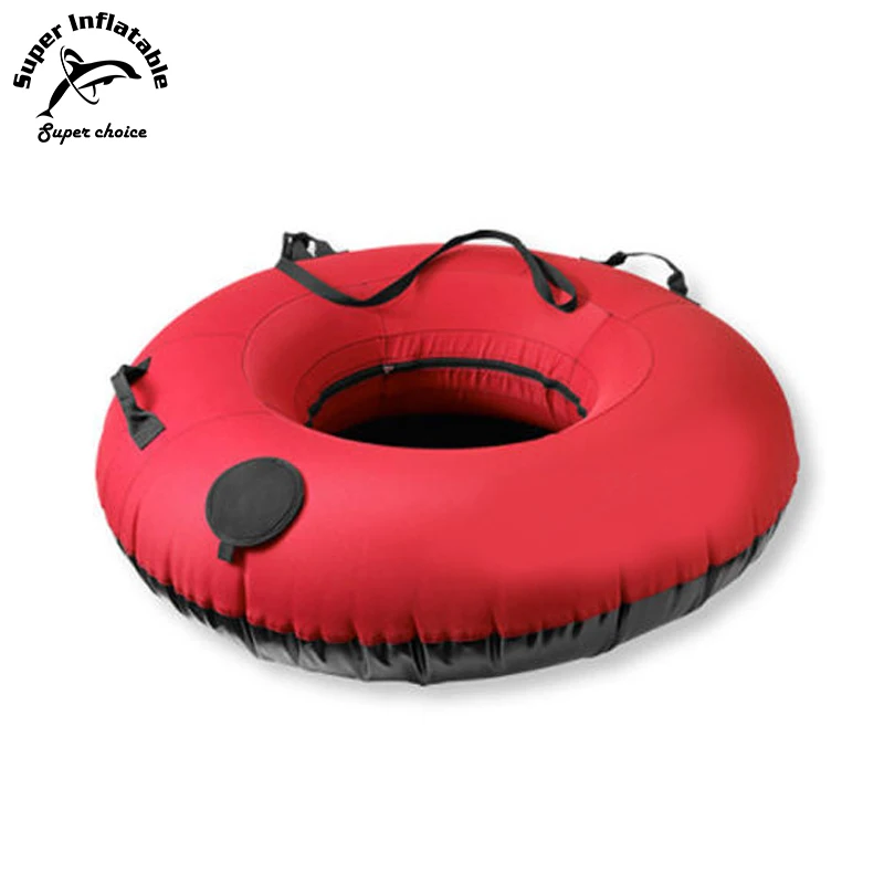 Adult Hard Bottom Heavy Duty Snow Ski Tube with 600D Nylon Cover